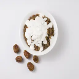 عريكة تمر وقشطة